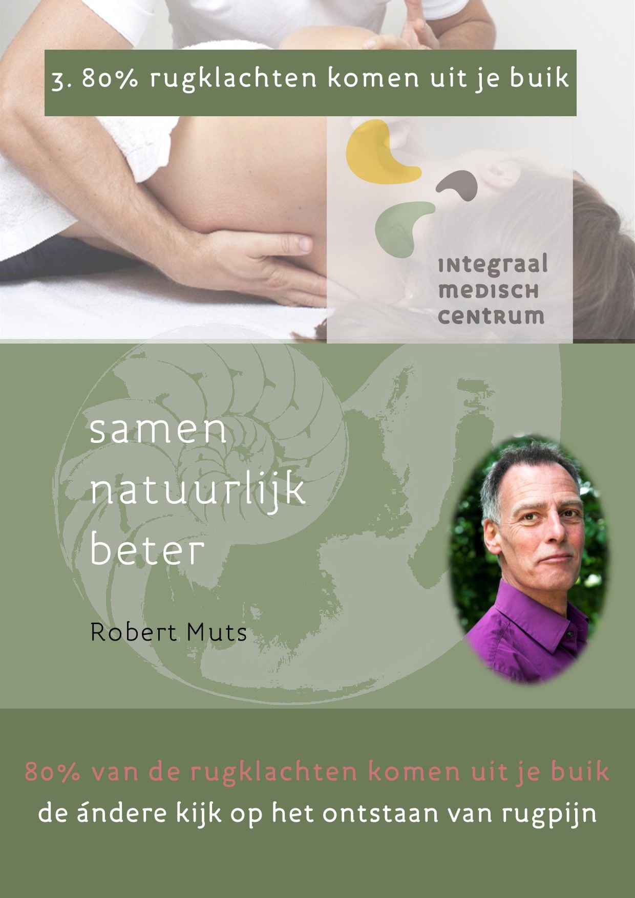 Cover van het Integraal-Boekje Rugklachten