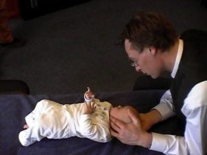 Behandeling met osteopathie bij plagiocephalie