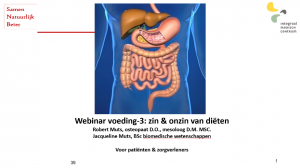 webinar-3 van het IMC, over dieet