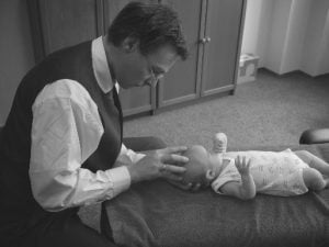 behandeling fontanellen bij een baby